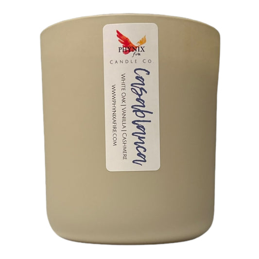 Casablanca (White Oak | Vanilla | Moroccan Cashmere) 12 oz Candle