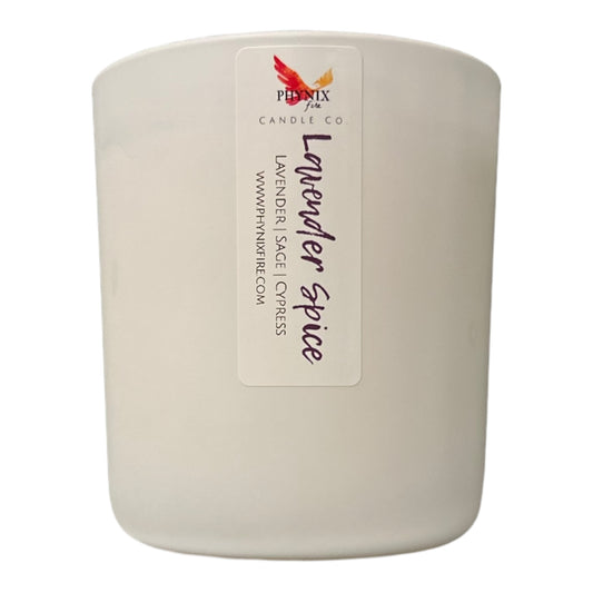 Lavender Spice - 12 oz Candle - Lavender | Sage | Cypress