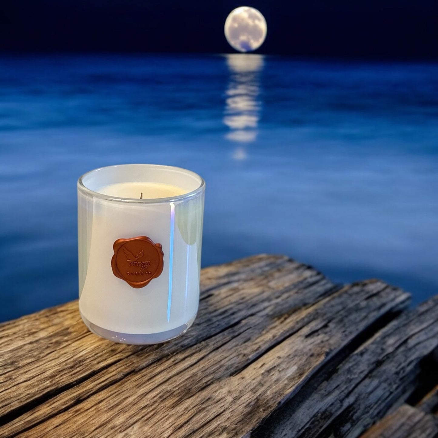 Moon Water - 12 oz Candle - Citrus Blossom | Rain Water | Violet