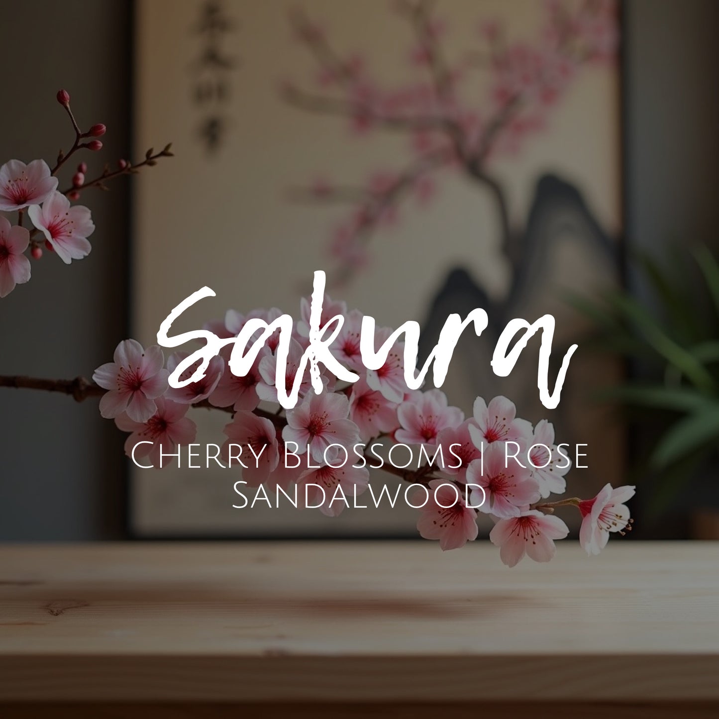 Sakura - 12 oz Candle - Cherry Blossoms | Rose | Sandalwood