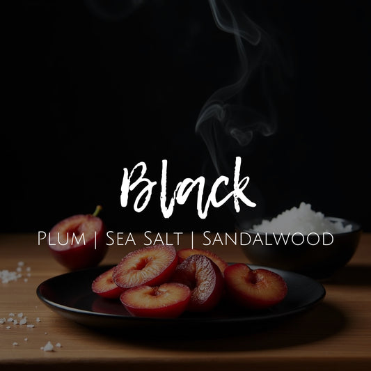 Black (Plum | Sea Salt | Sandalwood) 4 oz Linen + Mist