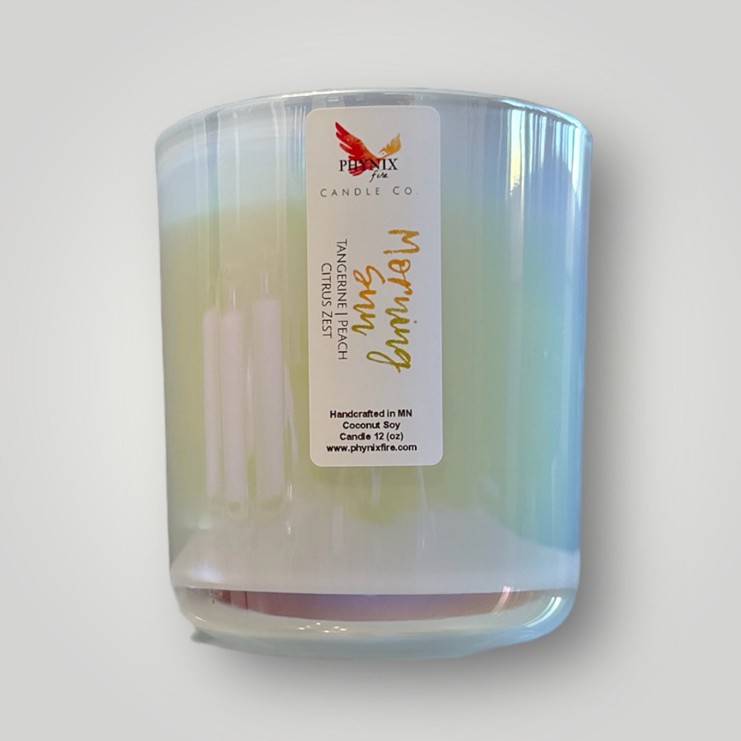 Morning Sun - 12 oz Candle - Tangerine | Peach | Agave