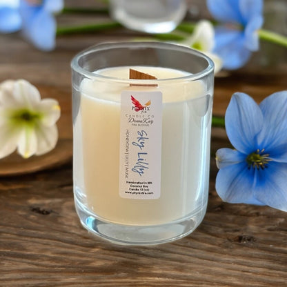 Sky Lilly 12 oz Candle - Honeydew | Lilly | Musk