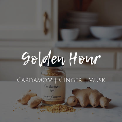 Golden Hour - Linen Mist - Cardamom | Ginger | Musk