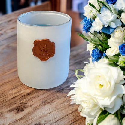 Something Blue - 12 oz Candle - Rose | Lily | White Jasmine