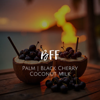 BFF (Palm | Black Cherry | Coconut Milk) 8 oz Candle