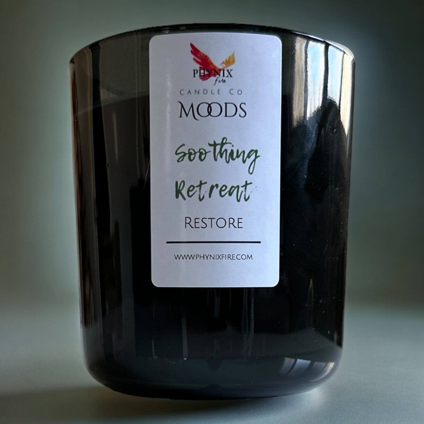 Soothing Retreat 12 oz Candle - Restore - Green Tea | Lemon Grass
