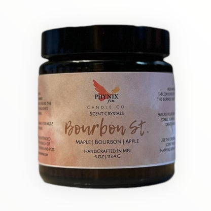 Bourbon St. (Maple | Bourbon | Apple) 4 oz Scent Crystals