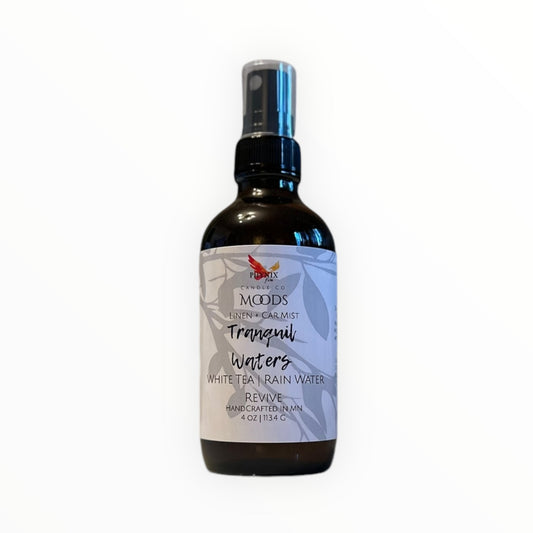 Tranquil Waters (White Tea | Rain Water) 4 oz Linen Mist