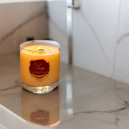 Cozy - 8 oz candle - Fresh Linen | Lily | Sandalwood