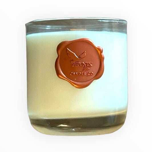 Late Harvest - 8 oz Candle White Pumpkin | Smoked Embers | Buttercream