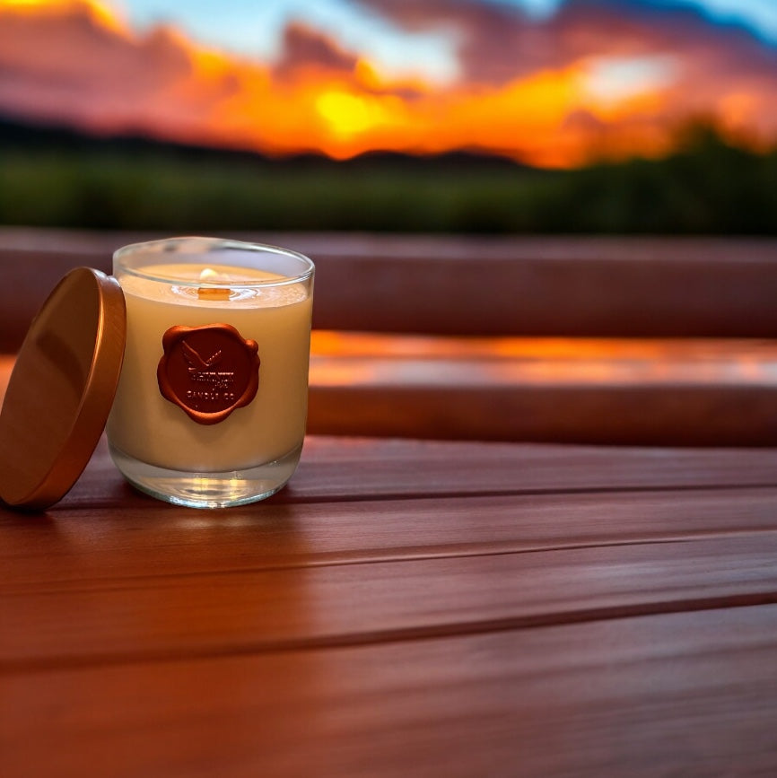 Morning Sun - 8 oz Candle - Tangerine | Peach | Agave