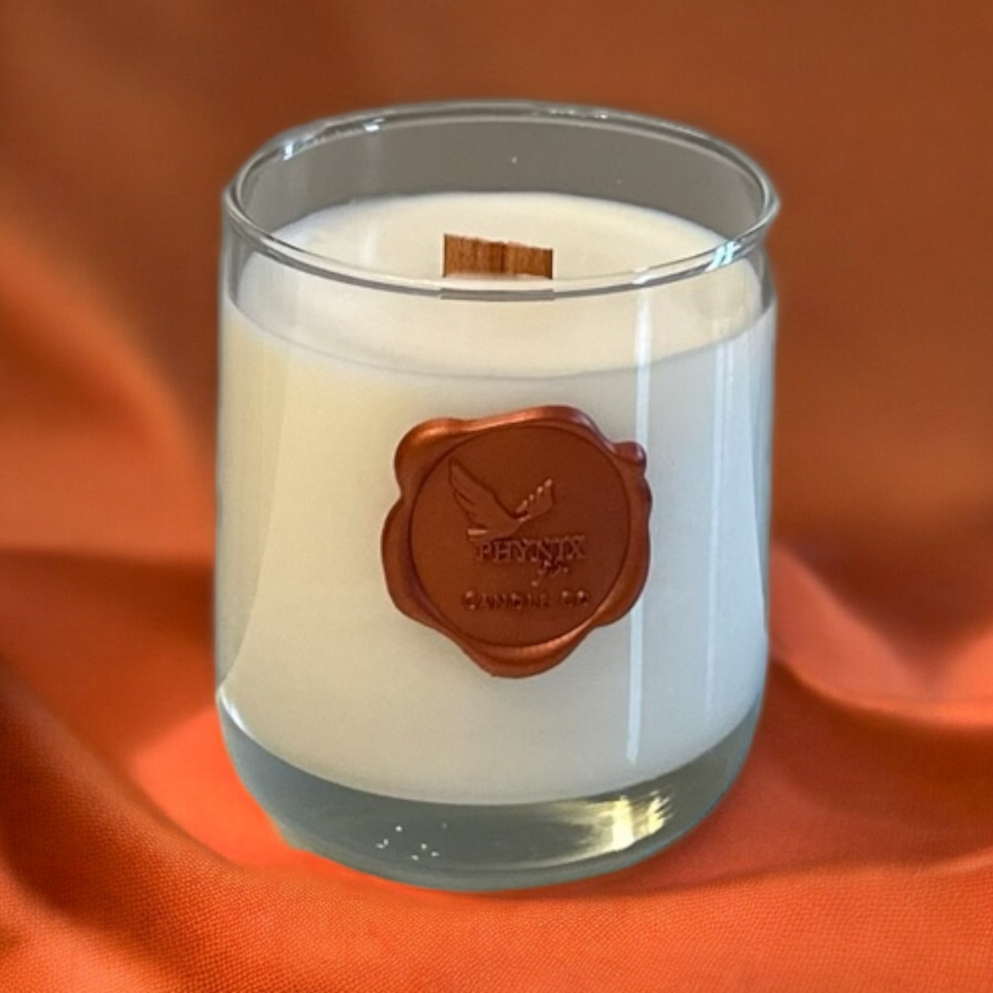 Late Harvest - 8 oz Candle White Pumpkin | Smoked Embers | Buttercream