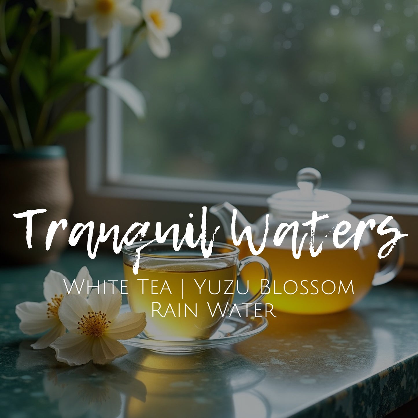 Tranquil Waters - Revive - Scent Crystals - White Tea | Yuzu Blossom | Rain Water